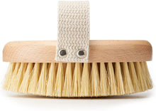 Load image into Gallery viewer, Dry Brushing Body Brush Exfoliating Brush Natural Bristle bath Brush for Remove Dead Skin Toxins Cellulite,Treatment,Improves Lymphatic Functions,Exfoliates,Stimulates Blood Circulation