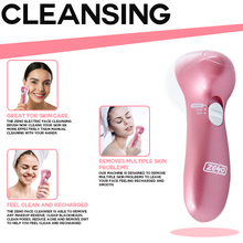 Load image into Gallery viewer, 7 in 1 ELECTRIC FACIAL FACE SONIC SPA CLEANSING BRUSH BEAUTY CLEANSER EXFOLIATE