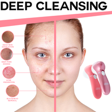 Load image into Gallery viewer, 7 in 1 ELECTRIC FACIAL FACE SONIC SPA CLEANSING BRUSH BEAUTY CLEANSER EXFOLIATE