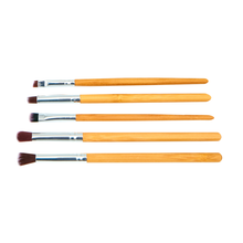 Load image into Gallery viewer, 12 Pieces Makeup Brush Set Professional Bamboo Handle Premium Synthetic Kabuki Foundation Blending Blush Concealer Eye Face Liquid Powder Cream Cosmetics Brushes Kit