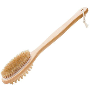 Wooden Body Brush 2 in 1