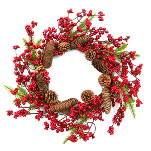 Large Christmas Wreath, Christmas Front Door Wreath, Traditional Christmas, Christmas Wreath, Holiday Season