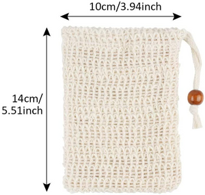 Natural Sisal Soap Pouch